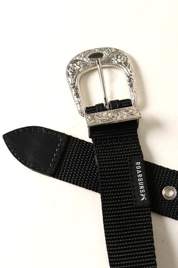 画像4: 【 20%OFF セール13,200円→10,560円】 roarguns ロアーガンズ NYLON BELT REGULAR{-BAS} (4)