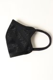 画像3: {SOLD}roarguns ロアーガンズ NEW LOVE AND PEACE JACQUARD MASK BASIC / BLACK{-BAS} (3)