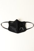 画像1: 【 50%OFF セール9,900円→4,950円】 roarguns ロアーガンズ NEW LOVE AND PEACE JACQUARD MASK BLACK / CRYSTAL{-BAS} (1)