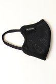 画像5: 【 50%OFF セール9,900円→4,950円】 roarguns ロアーガンズ NEW LOVE AND PEACE JACQUARD MASK BLACK / CRYSTAL{-BAS} (5)