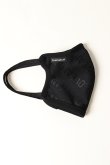 画像5: {SOLD}roarguns ロアーガンズ NEW LOVE AND PEACE JACQUARD MASK BLACK / CRYSTAL AB{-BAS} (5)