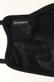 画像2: 【 50%OFF セール9,900円→4,950円】 roarguns ロアーガンズ NEW LOVE AND PEACE JACQUARD MASK BLACK / S.SHADE{-BAS} (2)