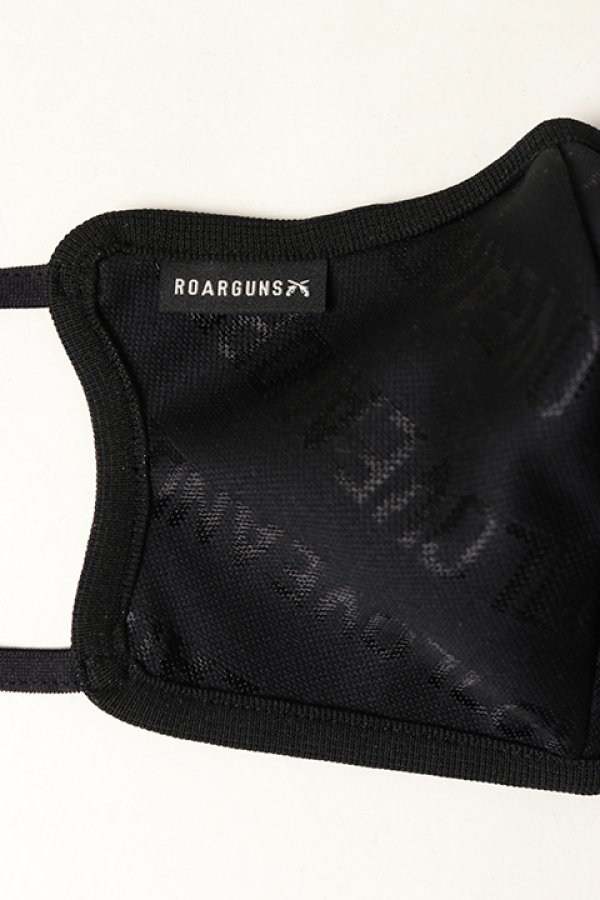 画像2: 【 50%OFF セール9,900円→4,950円】 roarguns ロアーガンズ NEW LOVE AND PEACE JACQUARD MASK BLACK / G.SHADOW{-BAS} (2)