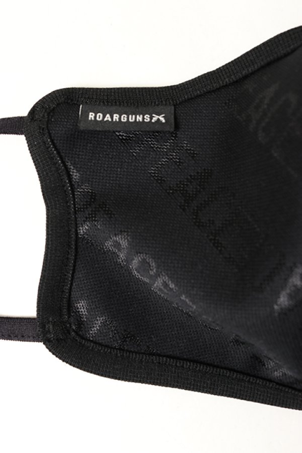 画像2: 【 50%OFF セール9,900円→4,950円】 roarguns ロアーガンズ NEW LOVE AND PEACE JACQUARD MASK BLACK / MONTANA{-BAS} (2)