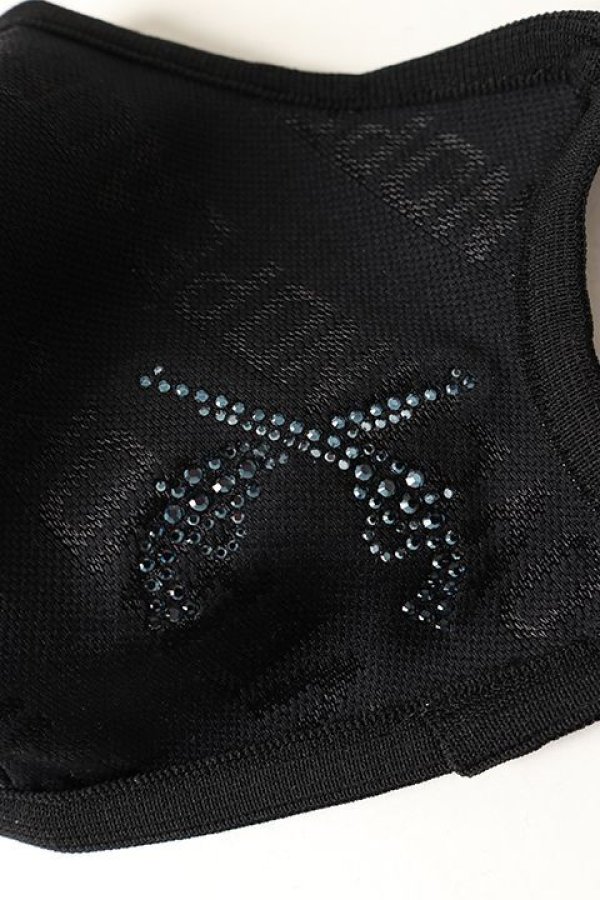 画像3: 【 50%OFF セール9,900円→4,950円】 roarguns ロアーガンズ NEW LOVE AND PEACE JACQUARD MASK BLACK / MONTANA{-BAS} (3)