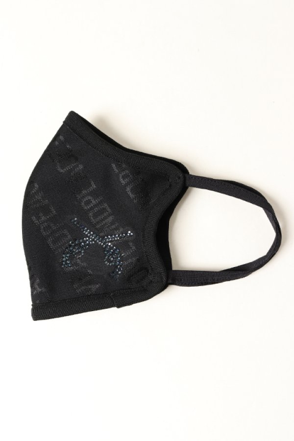 画像4: 【 50%OFF セール9,900円→4,950円】 roarguns ロアーガンズ NEW LOVE AND PEACE JACQUARD MASK BLACK / MONTANA{-BAS} (4)