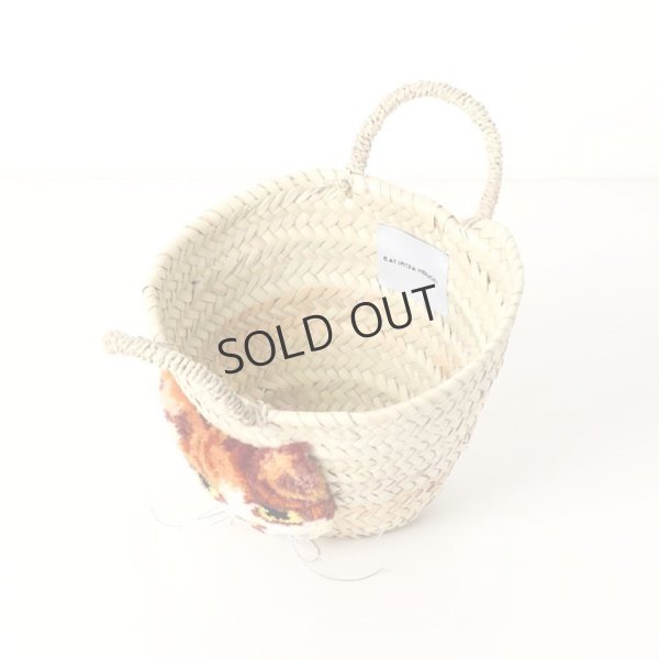 画像3: {SOLD}CAT IN DA HOUSE! キャット・イン・ダ・ハウス カゴバッグSmall 三毛猫{-BJS} (3)