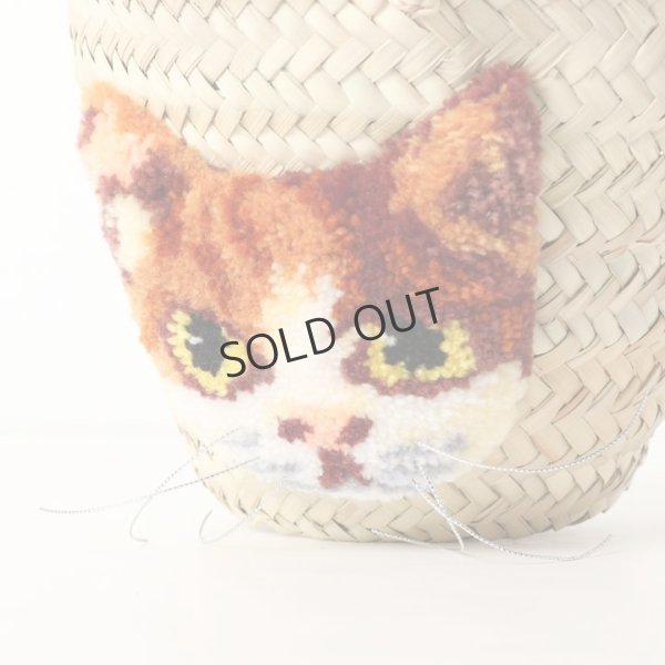 画像4: {SOLD}CAT IN DA HOUSE! キャット・イン・ダ・ハウス カゴバッグSmall 三毛猫{-BJS} (4)