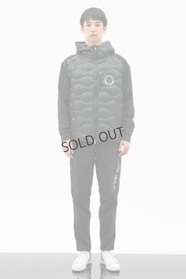 画像4: CPG GOLF シーピージーゴルフ ダウン×フリースジャケット｜MEN{-BDA} (4)