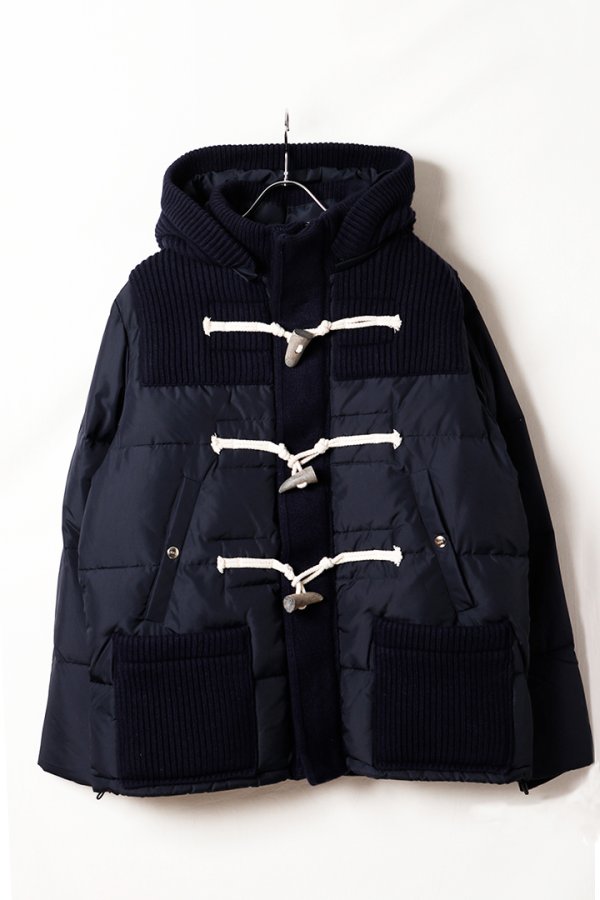 画像1: BBR ビービーアール SHORT DOWN DUFFLE COAT{-BFA} (1)
