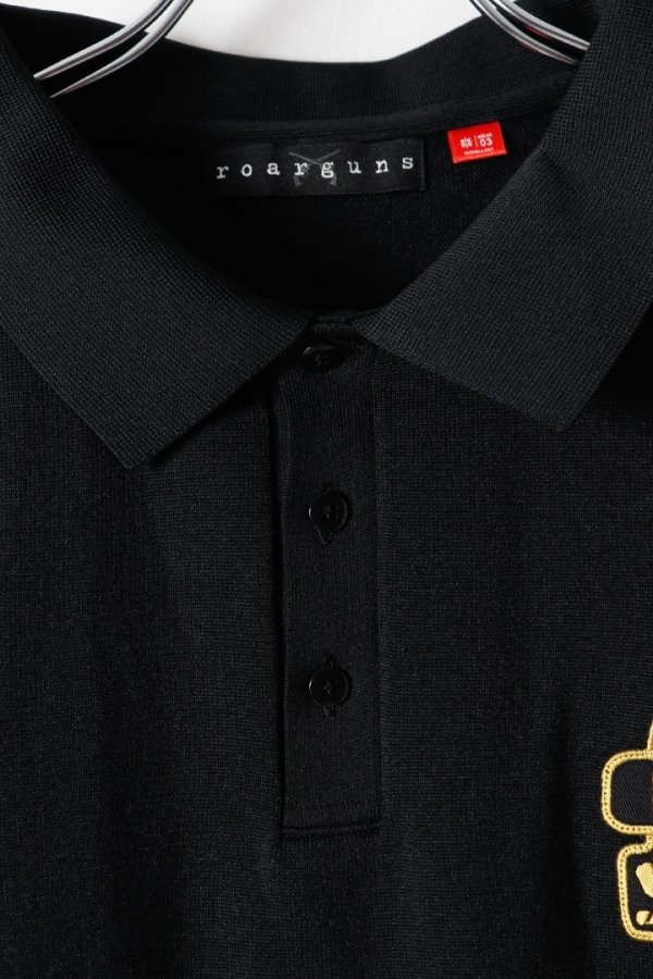 画像2: roarguns ロアーガンズ AddElm KNIT POLO{-BBA} (2)