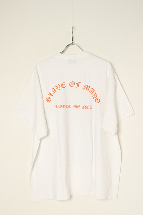 画像5: 【 30%OFF セール24,200円→16,940円】 SLAVE OF MAYO スレイブオブメイヨー DOUBLE NAME LIMITED ITEM Maria Tee S/S{22MY-ST001-UBB-WHT/クリスタル-BBA} (5)