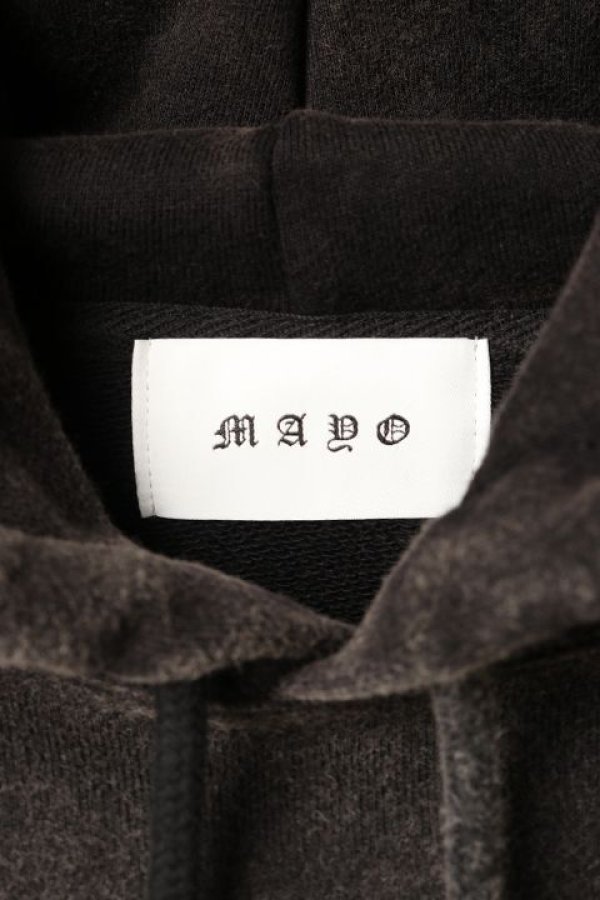 画像4: 【 30%OFF セール38,500円→26,950円】 MAYO メイヨー Fire Maria Forget me not Hoodie{-BBA} (4)