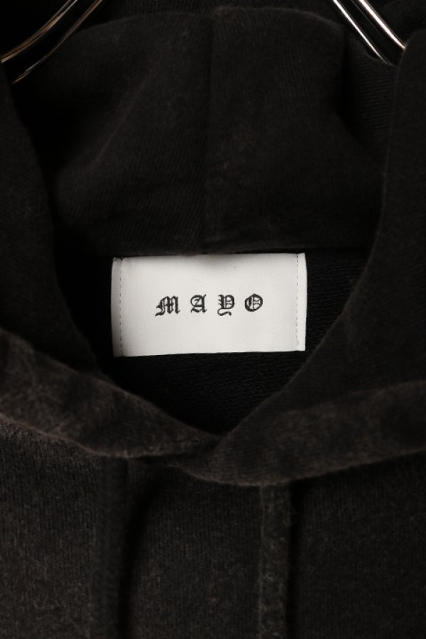 画像4: 【 30%OFF セール38,500円→26,950円】 SLAVE OF FASHION スレイブオブファッション MAYO Fire Maria Forget me not Hoodie{-BBA} (4)