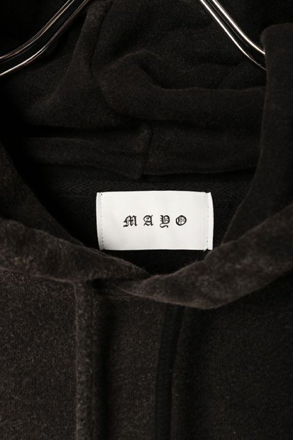 画像5: 【 30%OFF セール38,500円→26,950円】 SLAVE OF FASHION スレイブオブファッション MAYO Fire Maria Forget me not Hoodie{-BBA} (5)