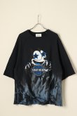 画像1: {SOLD}MAYO×slave of fashion メイヨー×スレイブオブファッション 【SLAVE OF MAYO】POP UP DOUBLE NAME LIMITED ITEM Fire SWEAT Tee{22MY-YS-UB-01-BLU-BBS} (1)