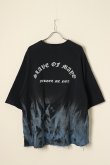 画像5: {SOLD}MAYO×slave of fashion メイヨー×スレイブオブファッション 【SLAVE OF MAYO】POP UP DOUBLE NAME LIMITED ITEM Fire SWEAT Tee{22MY-YS-UB-01-BLU-BBS} (5)