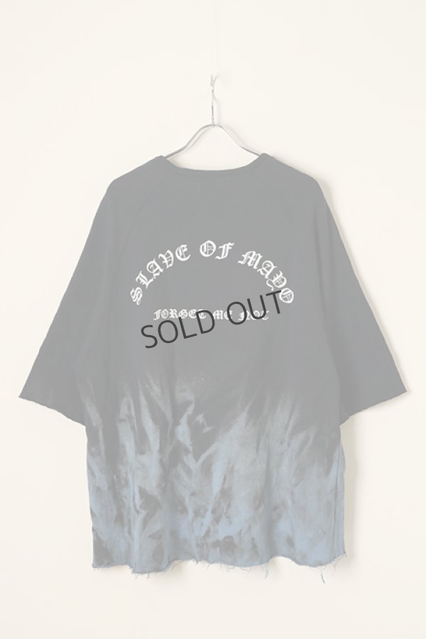 画像5: {SOLD}MAYO×slave of fashion メイヨー×スレイブオブファッション 【SLAVE OF MAYO】POP UP DOUBLE NAME LIMITED ITEM Fire SWEAT Tee{22MY-YS-UB-01-BLU-BBS} (5)