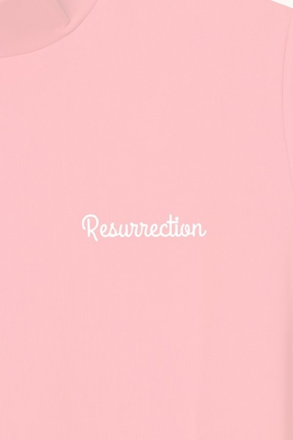画像2:   レザレクション｜Resurrection ウィメンズ GMスクエア モックネック{-BBS} (2)