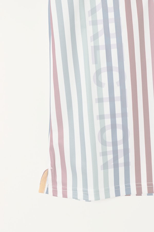 画像6:   レザレクション｜Resurrection W's Candy Stripe Polo / ウィメンズ キャンディストライプポロ{-BBS} (6)