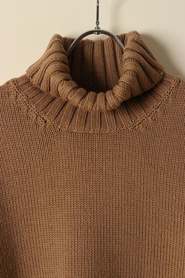 画像2: 【 30%OFF セール57,200円→40,040円】 MORGANO モルガーノ ニット{23IM6434868-CAM-BCA} (2)