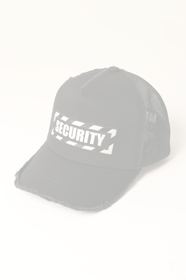 画像1:  {SOLD} YOSHINORI KOTAKE DESIGN ヨシノリコタケ 【畜光刺繍】YKD-SECURITY BLK/BLK {-BCA}  :23AW-YK-07-F  (1)