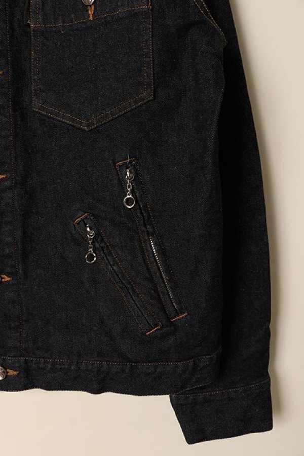 画像3: 【 50%OFF セール|49,500円→24,750円】 roarguns ロアーガンズ DENIM JKT ONEWASH{-BCA} (3)