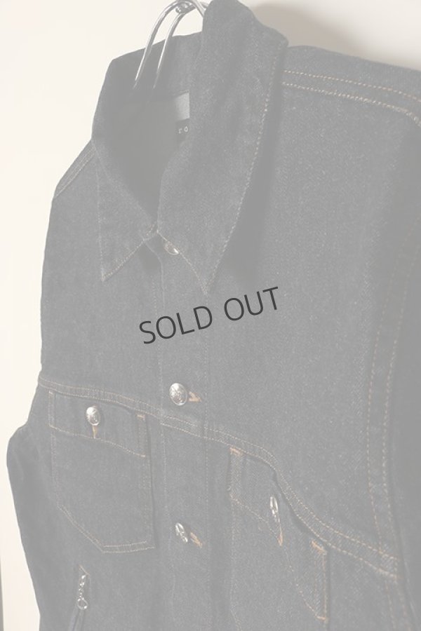 画像4: {SOLD}roarguns ロアーガンズ DENIM JKT ONEWASH{-BCA} (4)