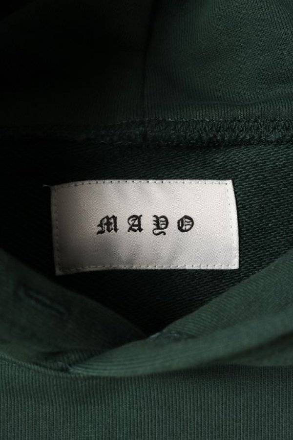 画像4: 【 30%OFF セール40,700円→28,490円】 MAYO メイヨー MAYO Devil Skull Embroidery Hoodie{-BCS} (4)