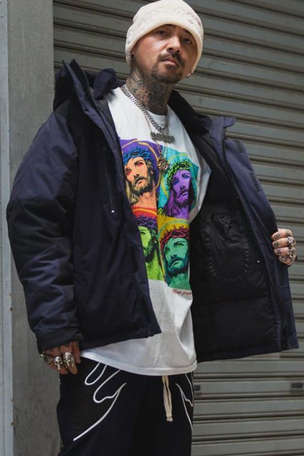 画像7: MAYO メイヨー MAYO FORGET ME NOT Embroidery Down Jacket{-BCA} (7)