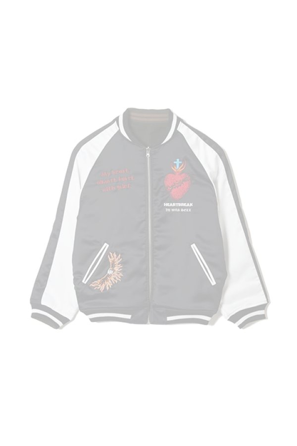 画像4: MAYO メイヨー MAYO FIRE Embroidery Reversible Souvenir Jacket（リバーシブル）{-BCA} (4)