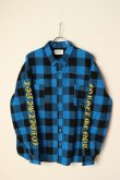 画像3: {SOLD}MAYO メイヨー MAYO CROSS Embroidery Check Shirt{-BCA} (3)