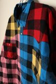 画像6: 【 30%OFF セール30,800円→21,560円】 MAYO メイヨー MAYO CROSS Embroidery Check Shirt{-BCA} (6)