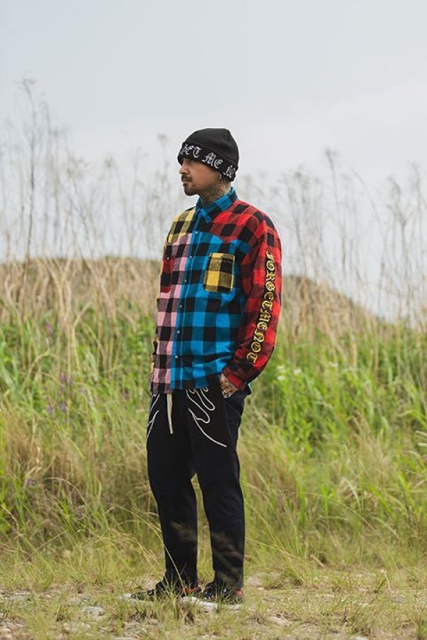 画像9: 【 30%OFF セール30,800円→21,560円】 MAYO メイヨー MAYO CROSS Embroidery Check Shirt{-BCA} (9)