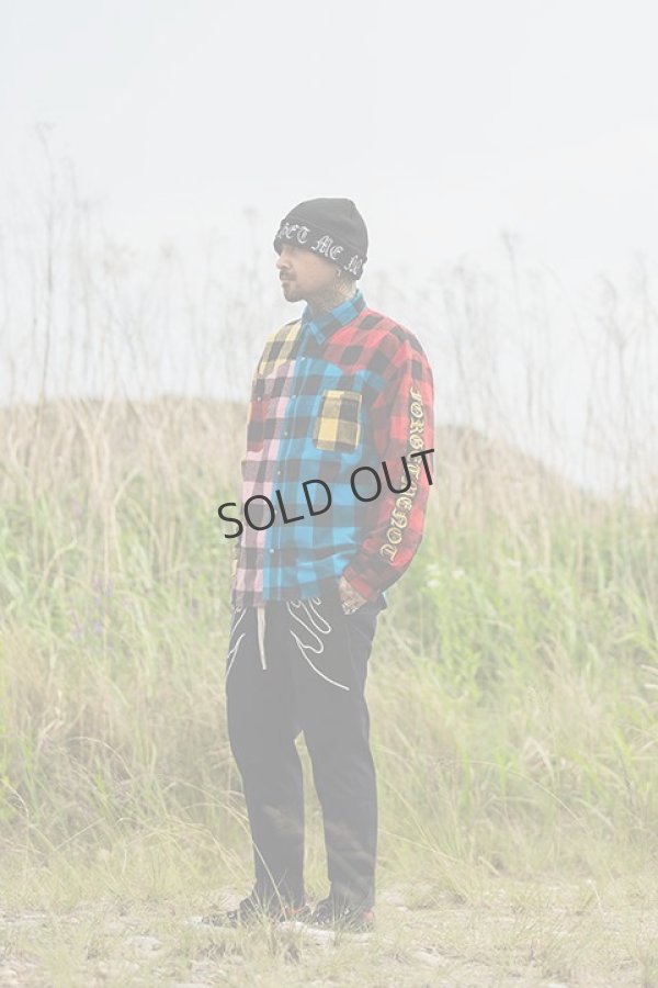 画像9: {SOLD}MAYO メイヨー MAYO CROSS Embroidery Check Shirt{-BCA} (9)