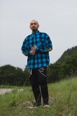 画像9: {SOLD}MAYO メイヨー MAYO BONES Embroidery Check Shirt{-BCA} (9)