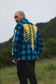 画像10: {SOLD}MAYO メイヨー MAYO BONES Embroidery Check Shirt{-BCA} (10)