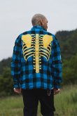 画像11: {SOLD}MAYO メイヨー MAYO BONES Embroidery Check Shirt{-BCA} (11)