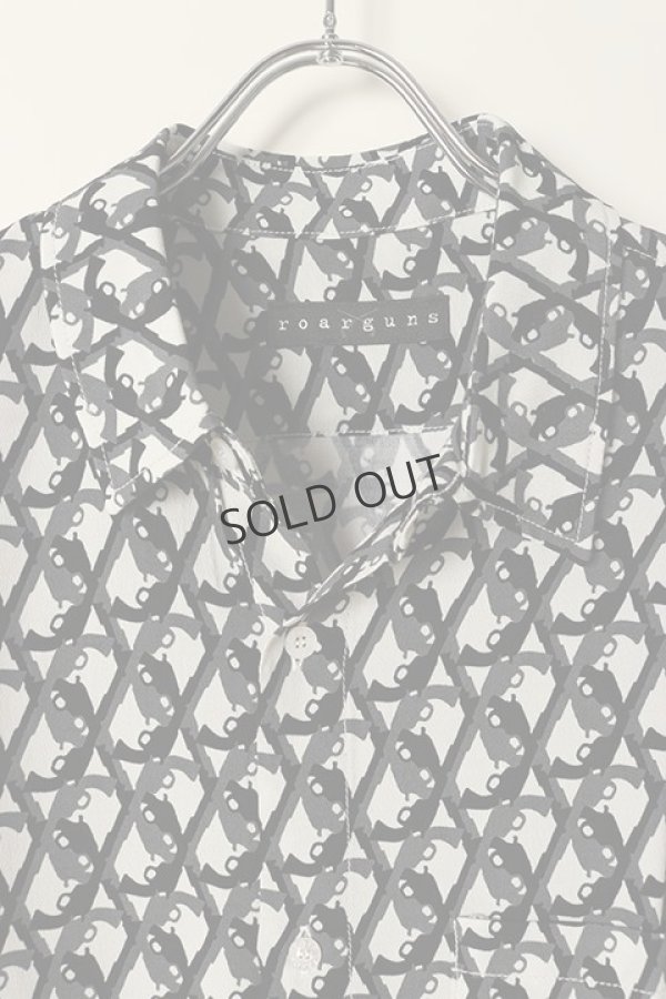 画像2: {SOLD}roarguns ロアーガンズ CROSSGUNS PRINT SHIRT{-BCS} (2)