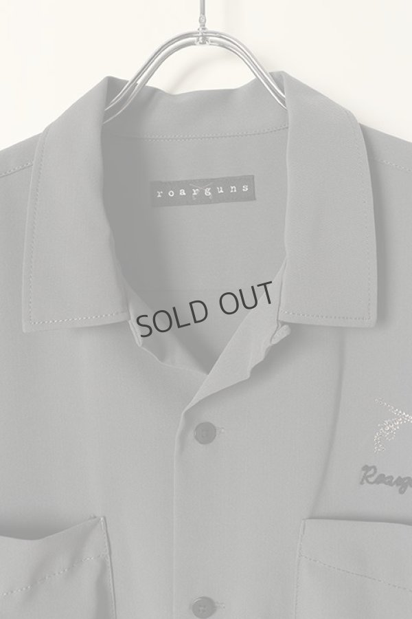 画像2: {SOLD}roarguns ロアーガンズ SORIBIA TWILL S/S SHIRT CRYSTAL{-BCS} (2)