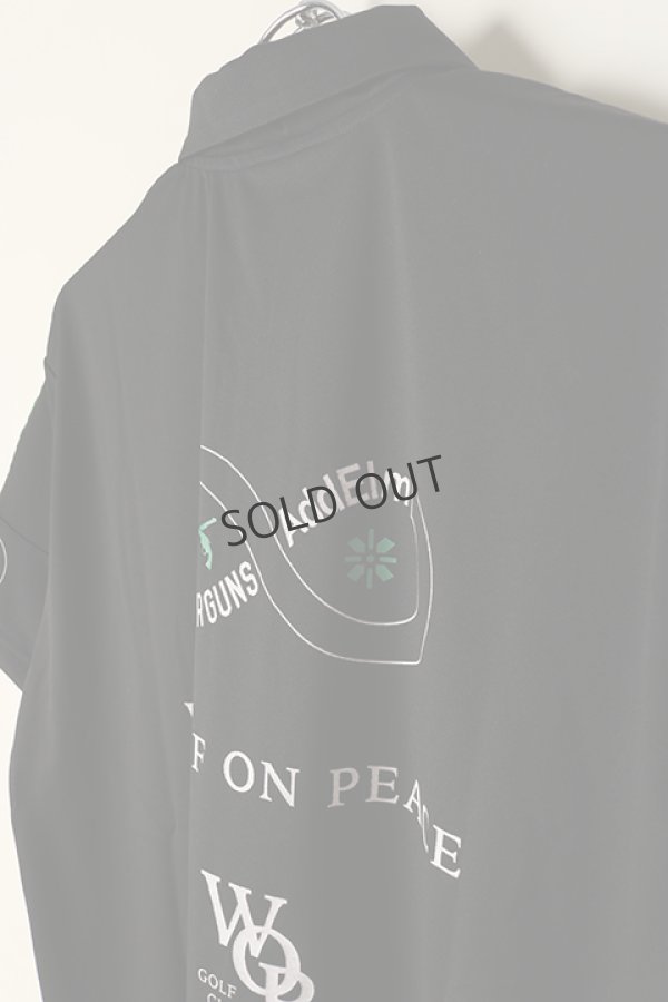 画像6: {SOLD}roarguns ロアーガンズ AddElm SIDE LINE POLO SHIRT{-BCS} (6)