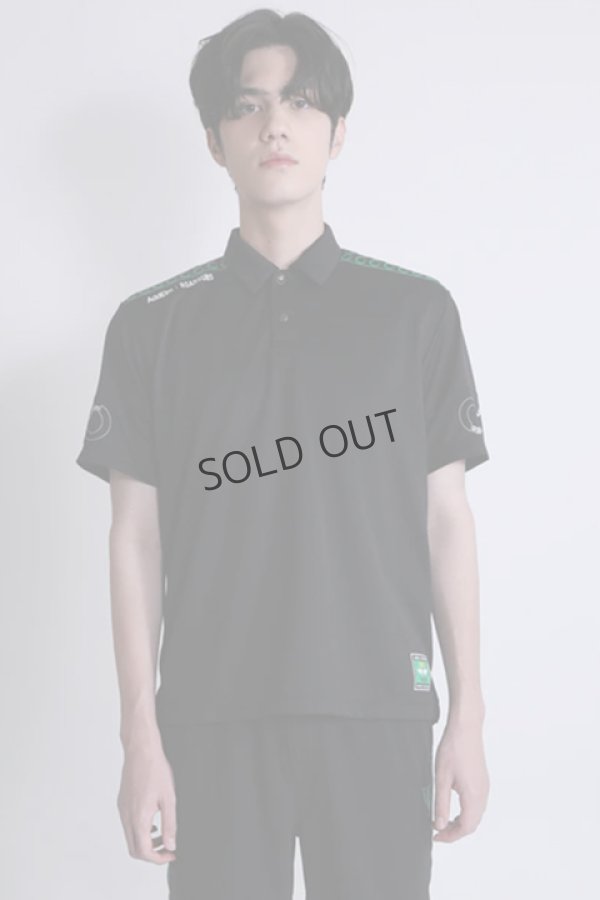 画像7: {SOLD}roarguns ロアーガンズ AddElm SIDE LINE POLO SHIRT{-BCS} (7)