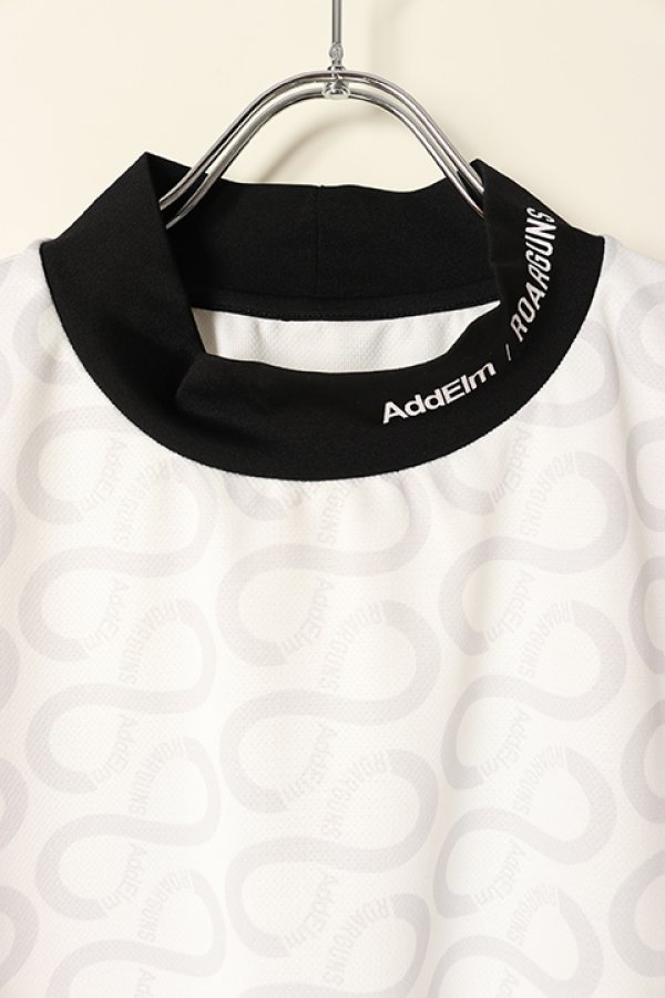 画像2: 【 20%OFF セール25,300円→20,240円】 roarguns ロアーガンズ AddElm MESH MOCK NECK SHORT SLEEVE{-BCS} (2)