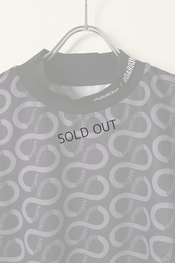 画像2: {SOLD}roarguns ロアーガンズ AddElm MESH MOCK NECK SHORT SLEEVE{-BCS} (2)