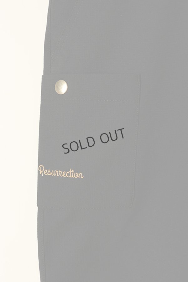 画像3: {SOLD}レザレクション|Resurrection カーゴポケットショートパンツ{-BCS} (3)