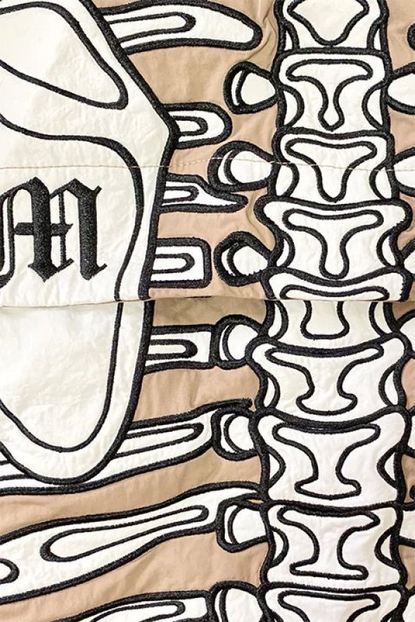 画像3: 【 20%OFF セール44,000円→35,200円】 MAYO メイヨー MAYO BONES Embroidery Anorak{-BDS} (3)