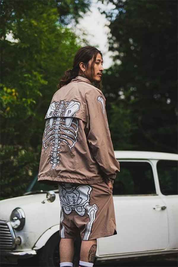 画像7: 【 20%OFF セール44,000円→35,200円】 MAYO メイヨー MAYO BONES Embroidery Anorak{-BDS} (7)