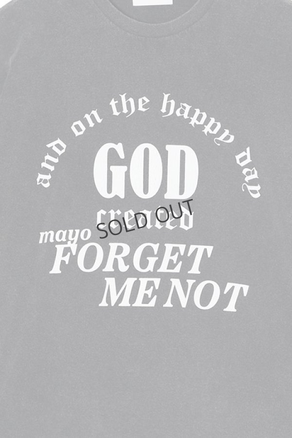画像3: {SOLD}MAYO メイヨー GOD CREATED PRINT LONG SLEEVE TEE{-BDA} (3)