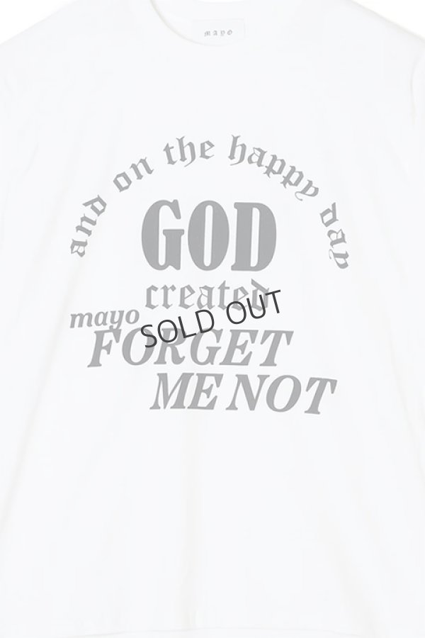 画像3: {SOLD}MAYO メイヨー GOD CREATED PRINT LONG SLEEVE TEE{-BDA} (3)