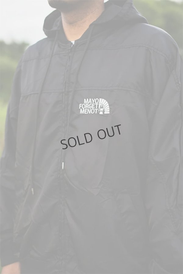 画像7: {SOLD}MAYO メイヨー FIRE EMBROIDERY NYLON JKT（ダウンなし）{-BDA} (7)